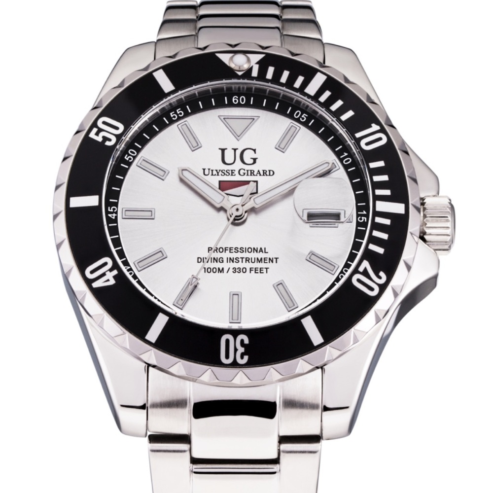 Ulysse Girard Stainless Steel Divers Watch